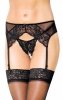 SoftLine Collection Garterbelt 3317 -black